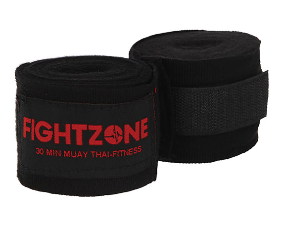 Fight Zone black handwraps